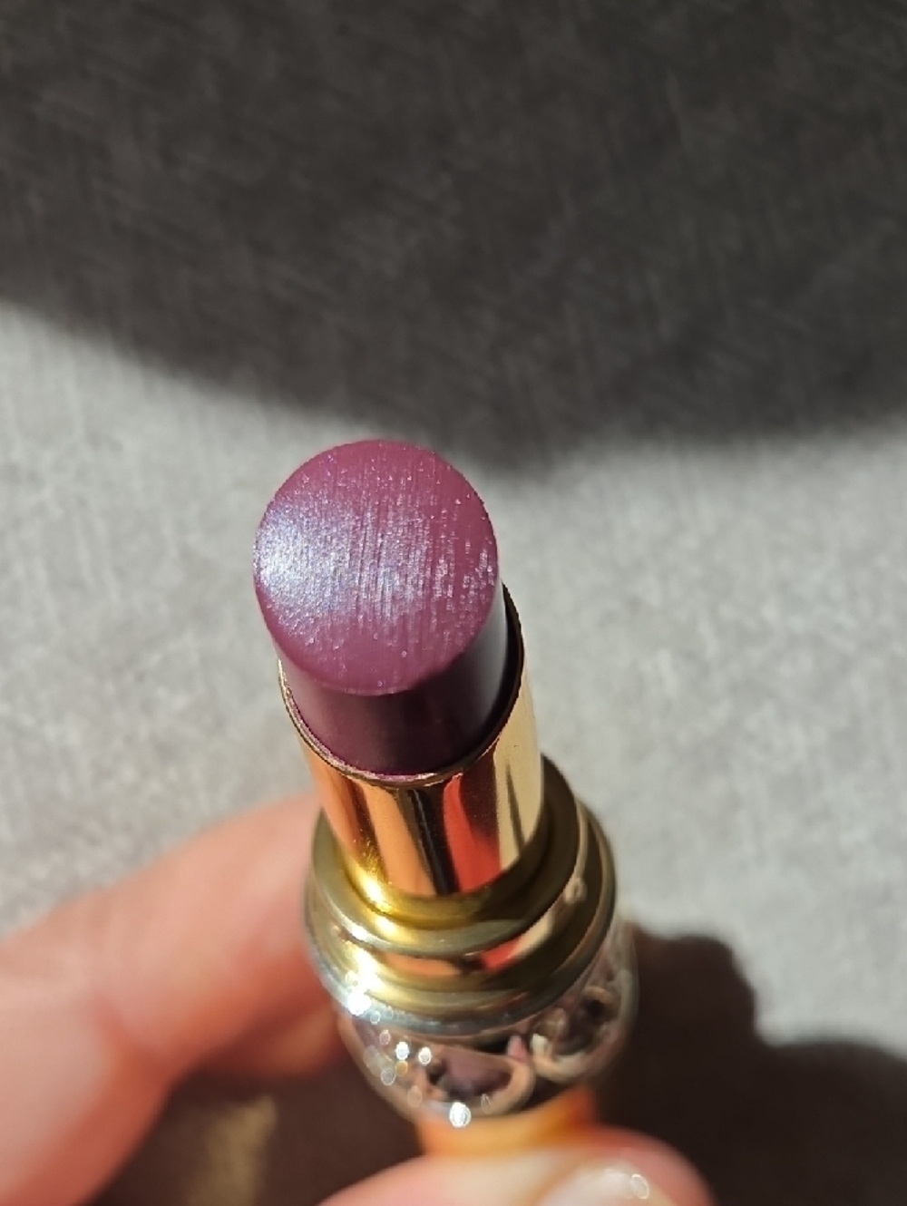 Yves Saint Laurent Rouge Volupte Shine #90 Plum Tunique - Picture 4 of 5